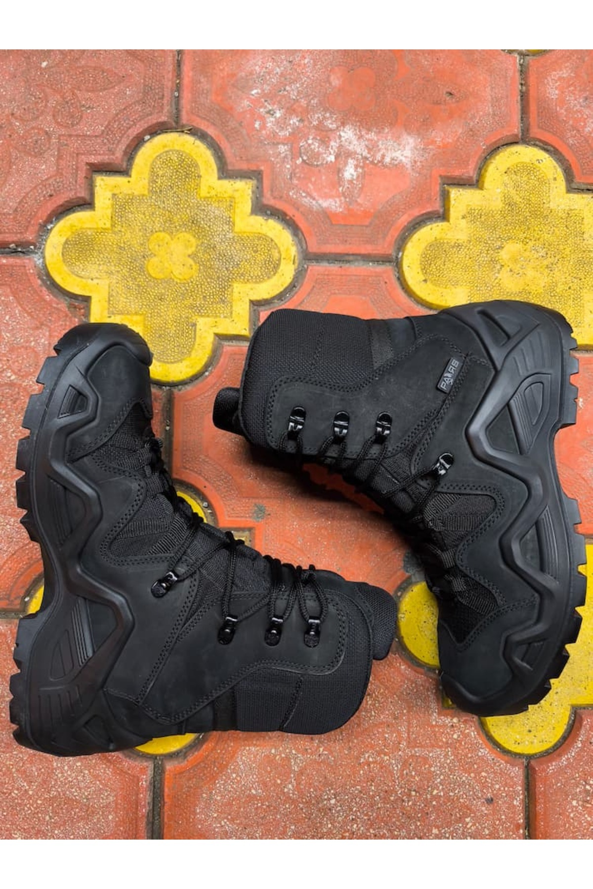ARS Ayakkabı Tactikal Askeri Özel Harekat Kışlık Hakiki Deri 1490 Postal S611 Trekkıng Sneakers 1492 bot Ayakkabı görsel 4