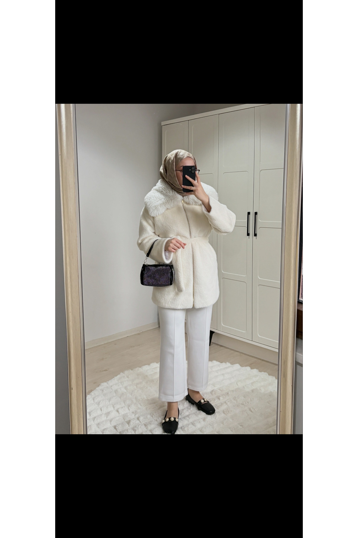 Bd Angora Kürk Luxury Yumoş Kaban görsel 2