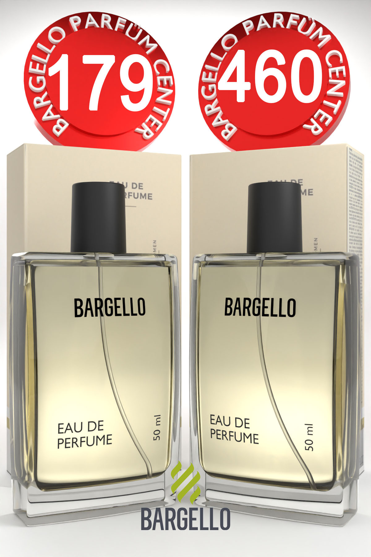 Bargello 179 Kadın Parfüm Oriental 50 ML EDP + 460 Kadın Parfüm Floral 50 ML EDP — 10122025bargello0000001brg003206
