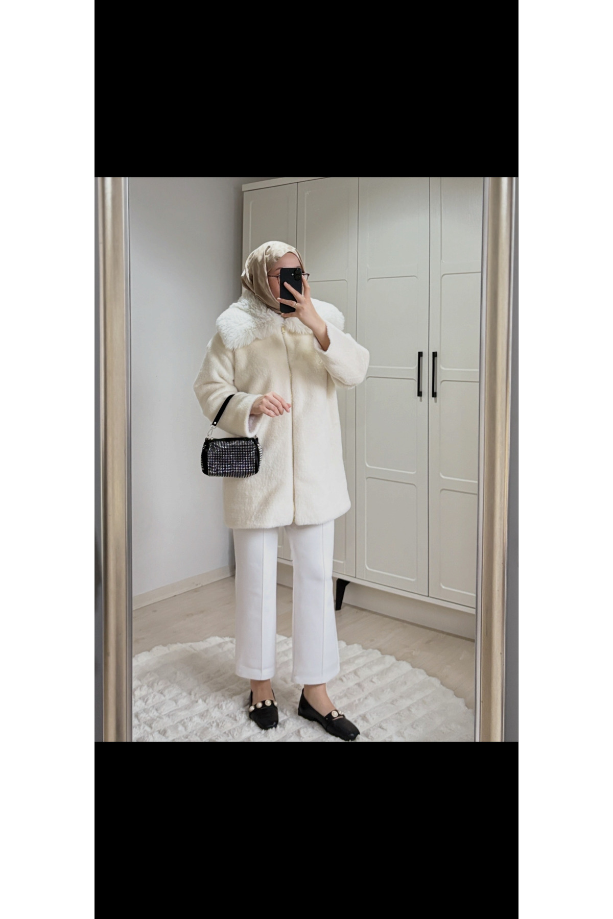 Bd Angora Kürk Luxury Yumoş Kaban görsel 3