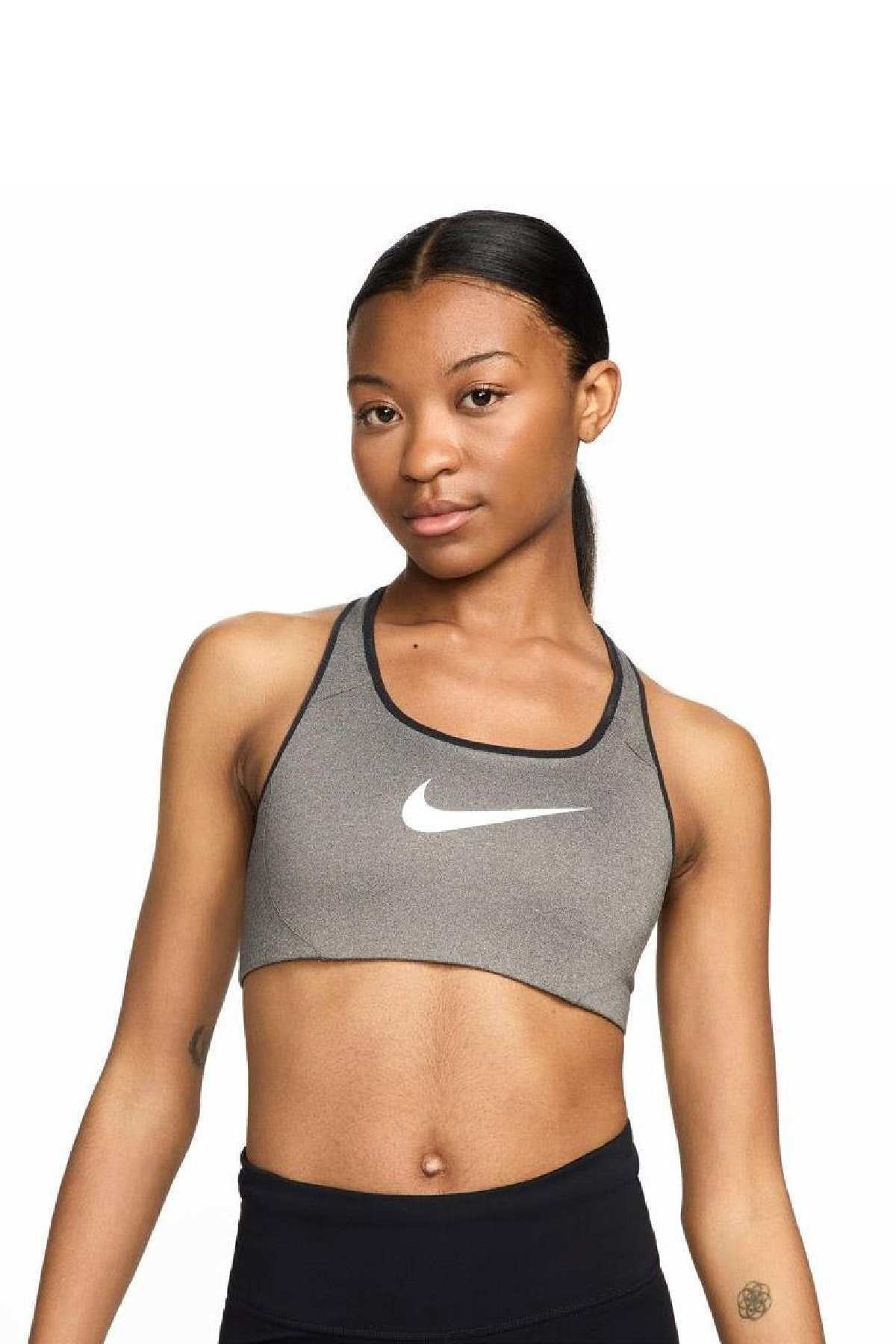 nike bra grey