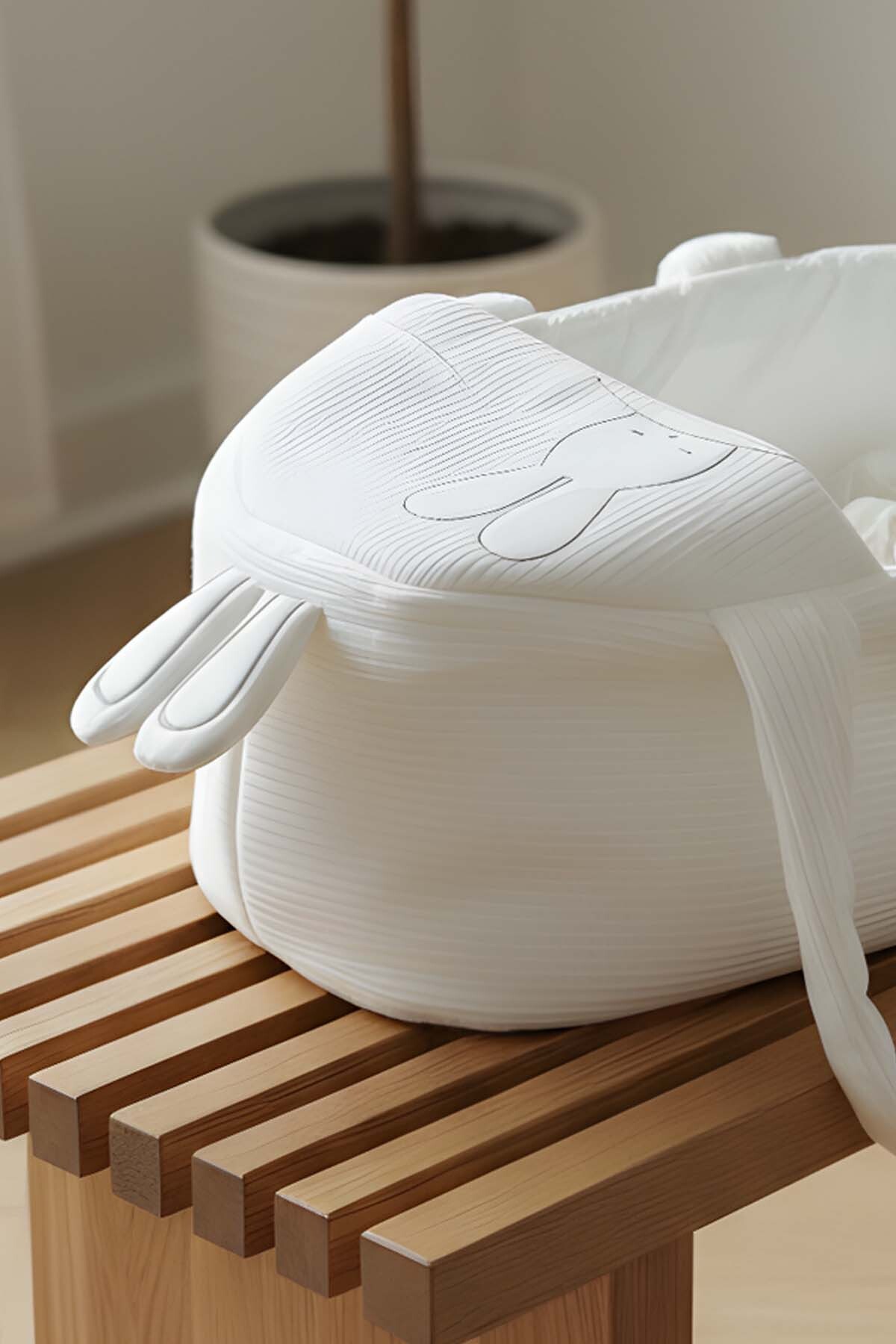 Rivaİstanbul Tavşan Kulaklı Bebek Taşıma Çantası fotoğrafı 6 (önizleme)