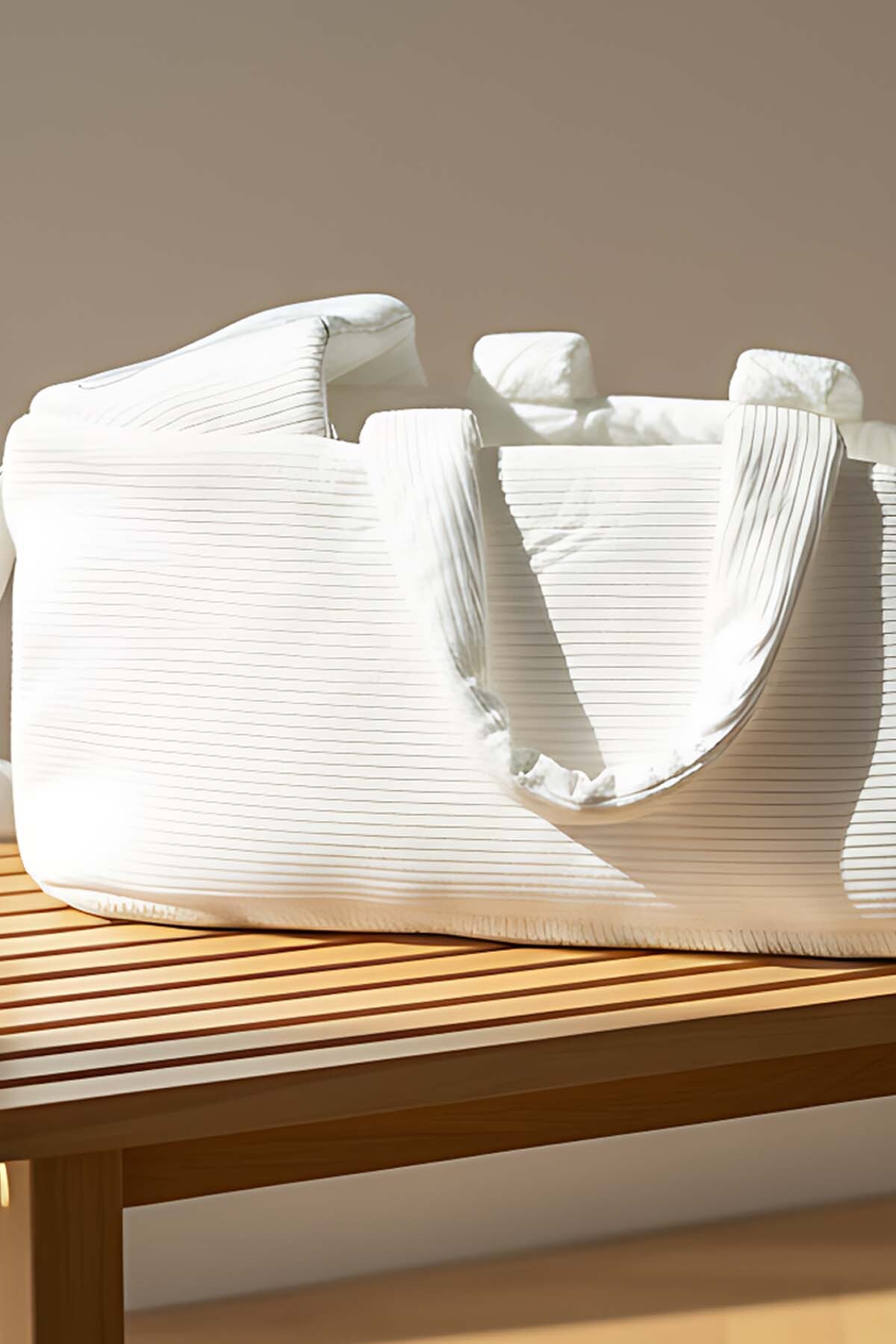 Rivaİstanbul Tavşan Kulaklı Bebek Taşıma Çantası fotoğrafı 7 (önizleme)