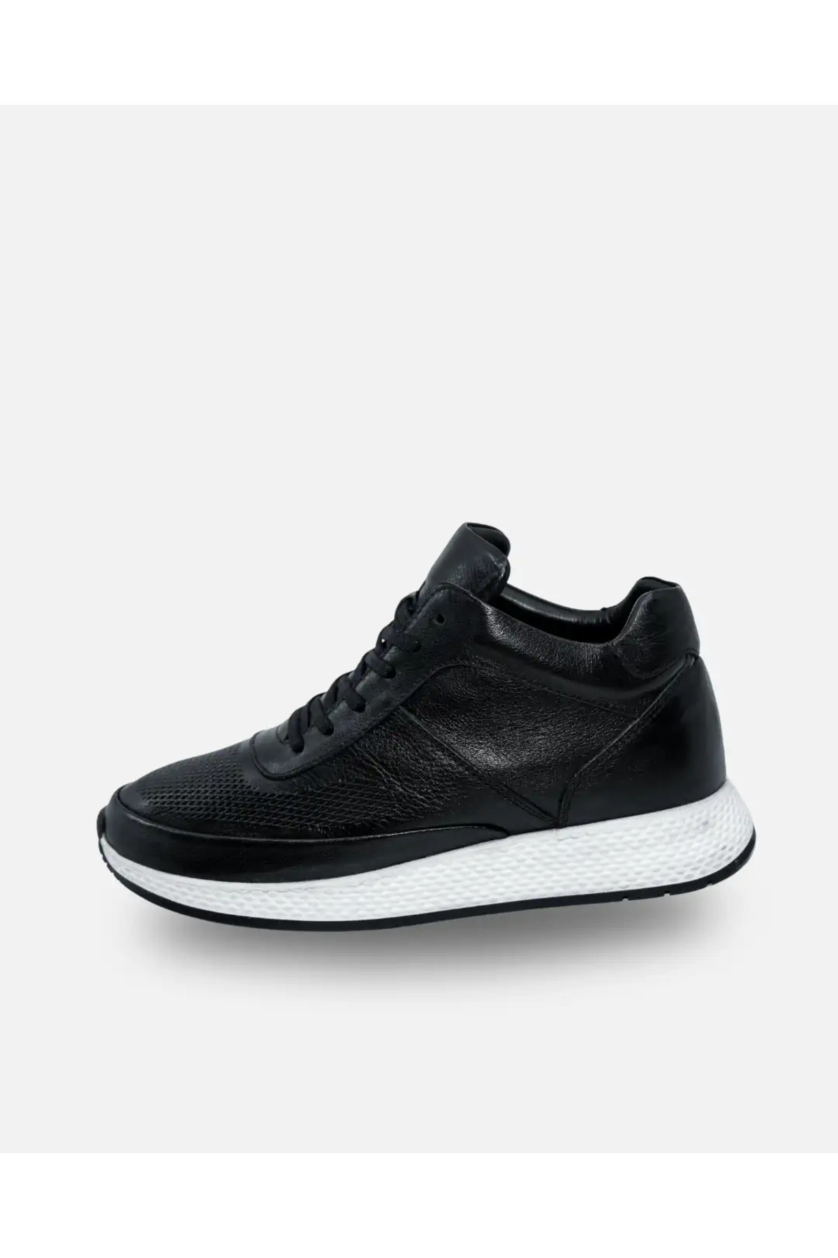 Lorvenzo Zirve Deri Sneaker +7 CM Boy Uzatan Ayakkabı - Fiyatı