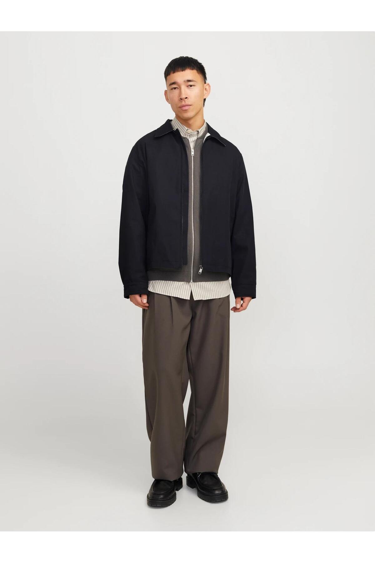 کت مردانه راسته آستین بلند | جک اند جونز Jack & Jones 12272605 - تصویر 3