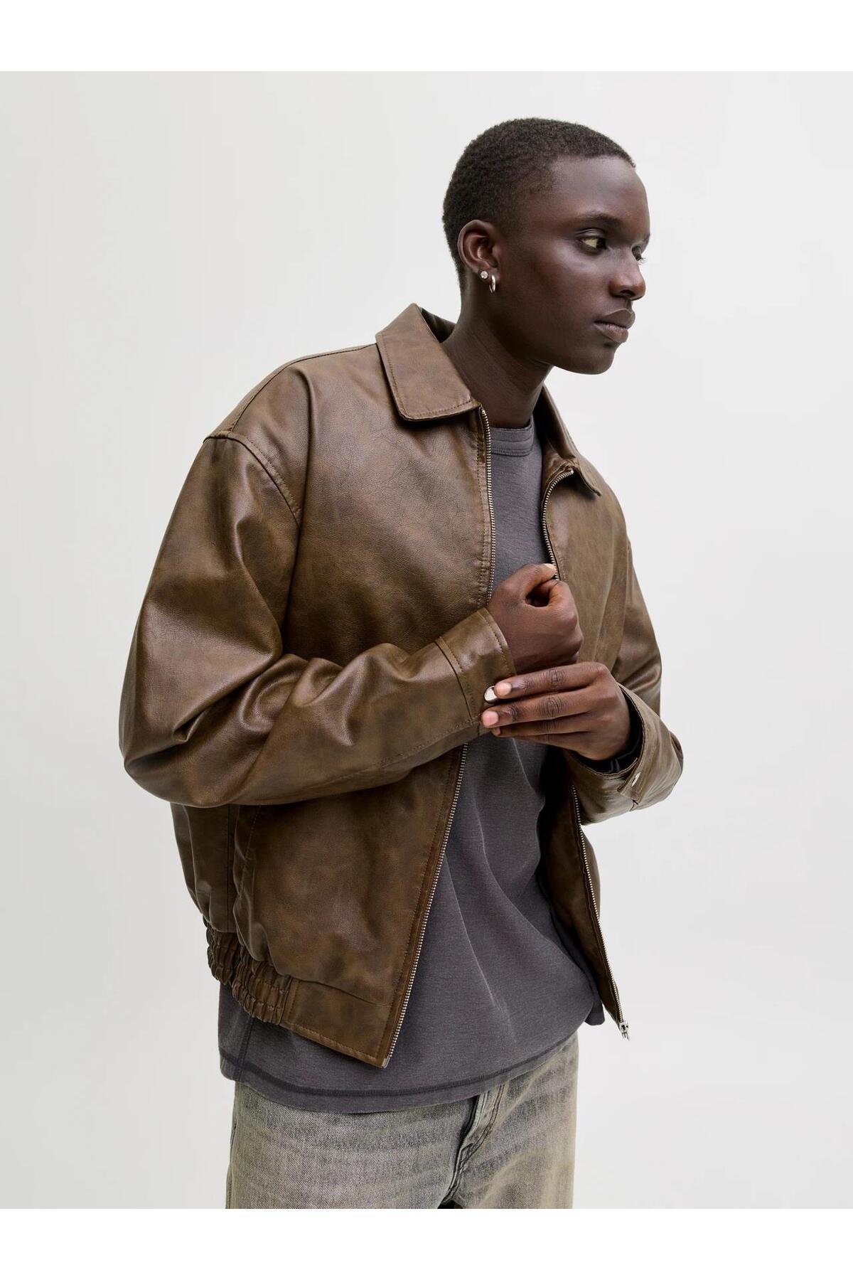 کاپشن مردانه راسته آستین بلند | جک اند جونز Jack & Jones TYC3D63E17E33AA897EC9F500 - تصویر 2