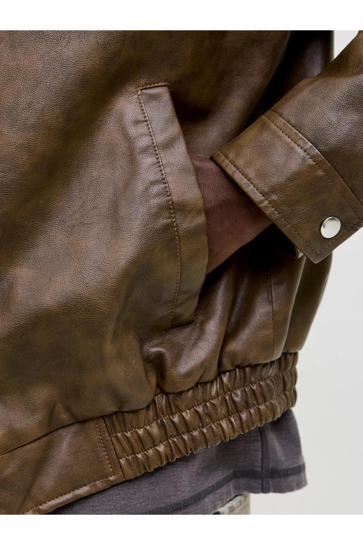کاپشن مردانه راسته آستین بلند | جک اند جونز Jack & Jones TYC3D63E17E33AA897EC9F500 - تصویر 6