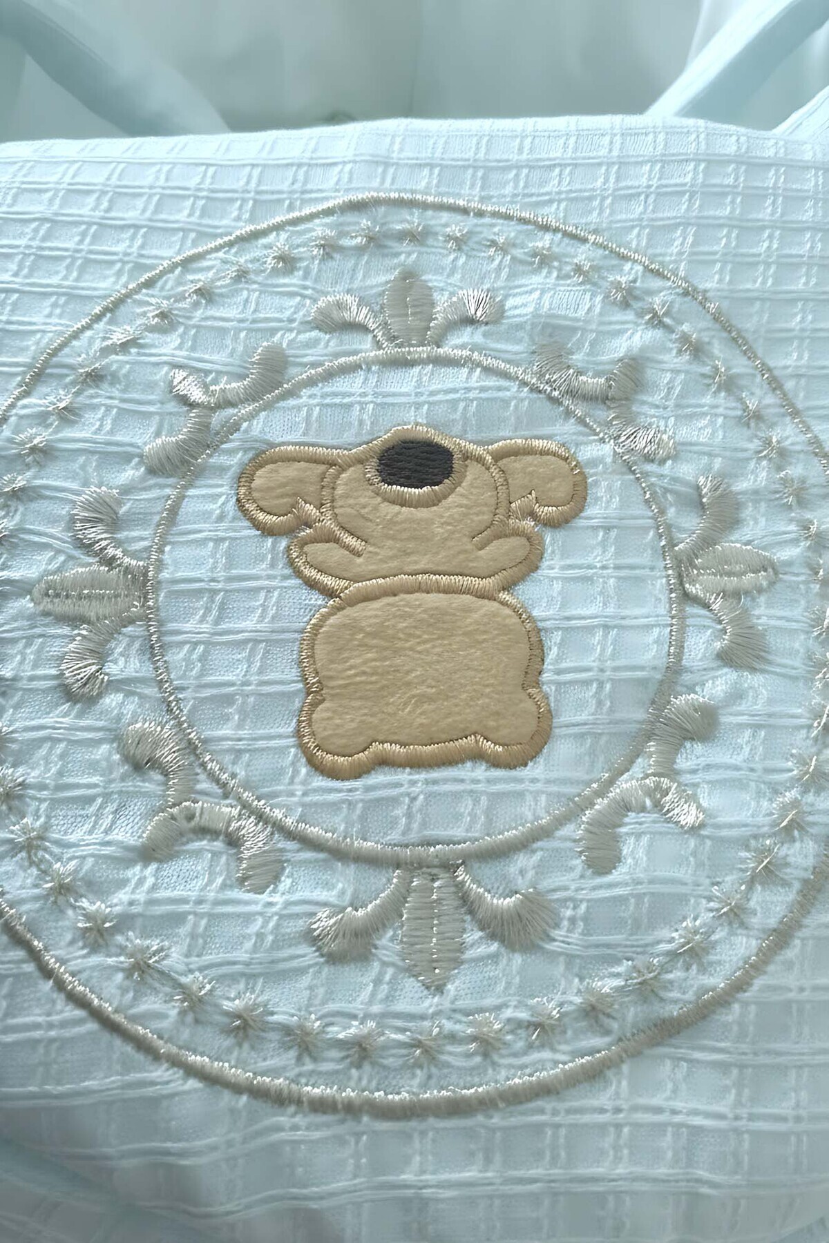 Rivaİstanbul Mavi Ayıcık Bebek Taşıma Çantası fotoğrafı 7 (önizleme)