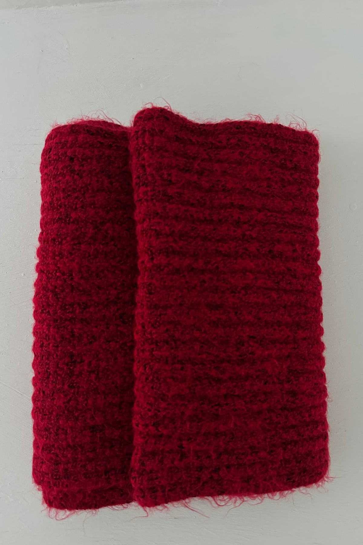 Noi Belis  Yumuşak Dokulu Kalın Triko Atkı AW25AT0005 - Görsel 4