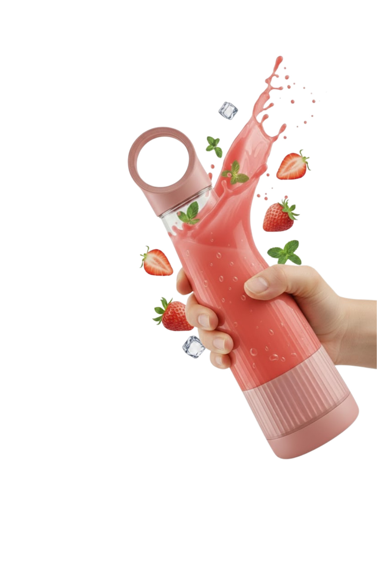 BRF YoncaOutletSell USB Şarjlı Taşınabilir Smoothie ve Meyve Blender 1045704 fotoğrafı 2 (önizleme)