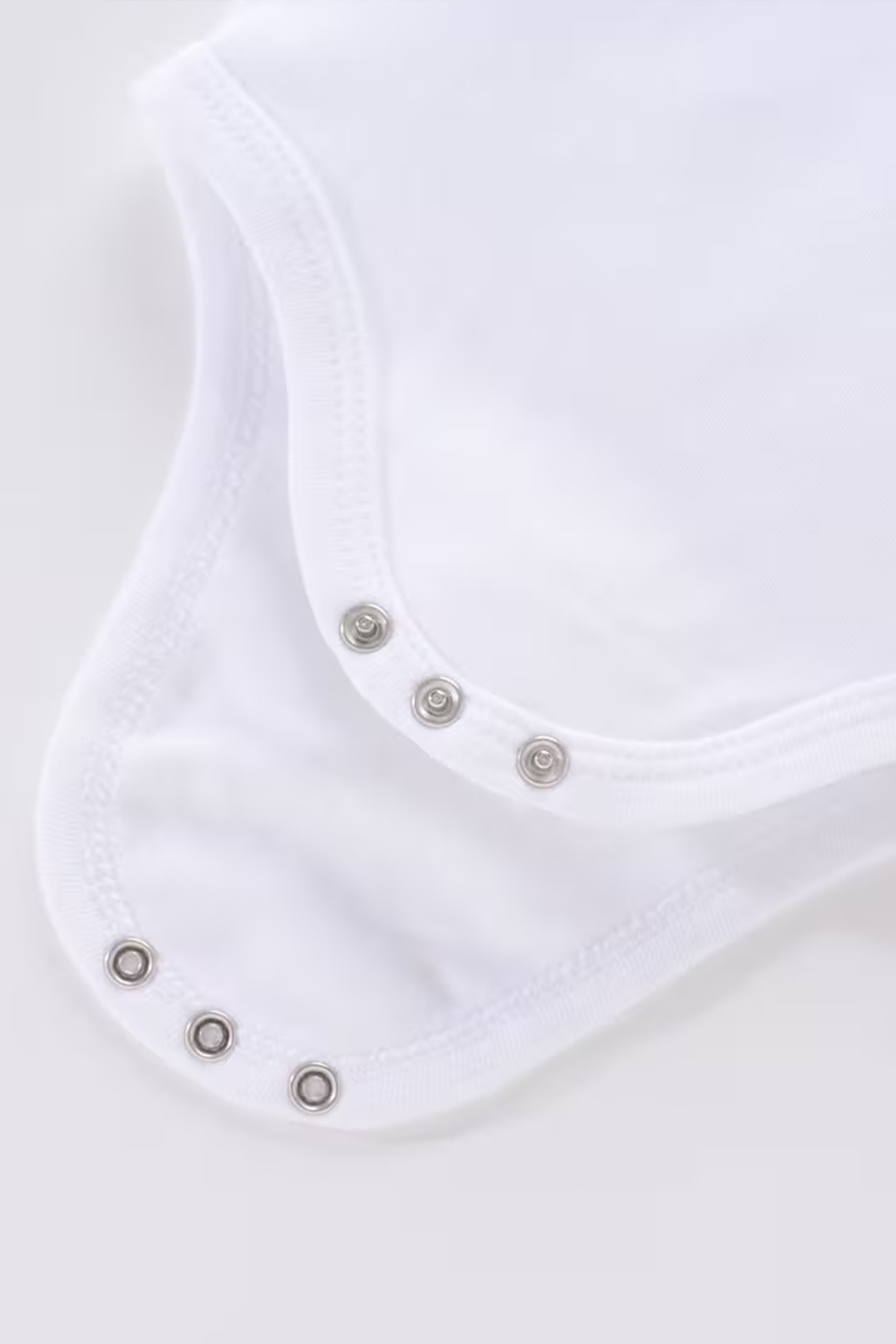 LilJoy Organik %100 Pamuk Hayvan Figür Baskılı Kısa Kollu Bebek Body Çıtçıtlı Badi Zıbın Tulum fotoğrafı 3 (önizleme)