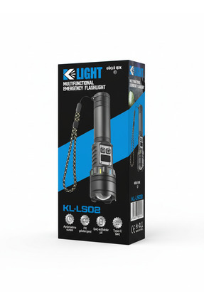 KLIGHT Şarj Edilebilir Güçlü Uzun Menzilli Araç - kamp ve Acil Durum için Out...