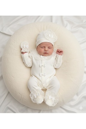 MİNİKİNCİBABY GÜPÜR DETAYLI TULUM