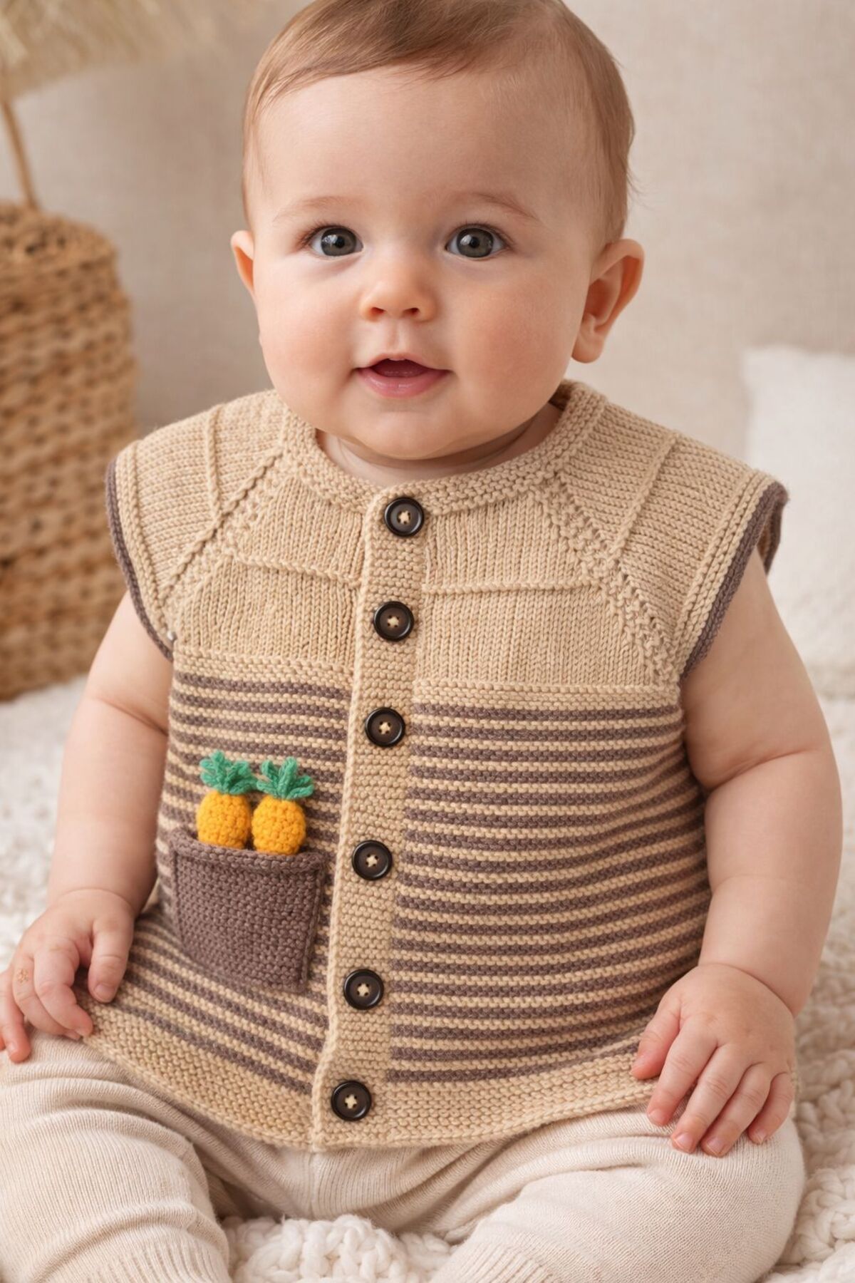 A-R 2-3 Yaş Bebek Yeleği fotoğrafı 2 (önizleme)