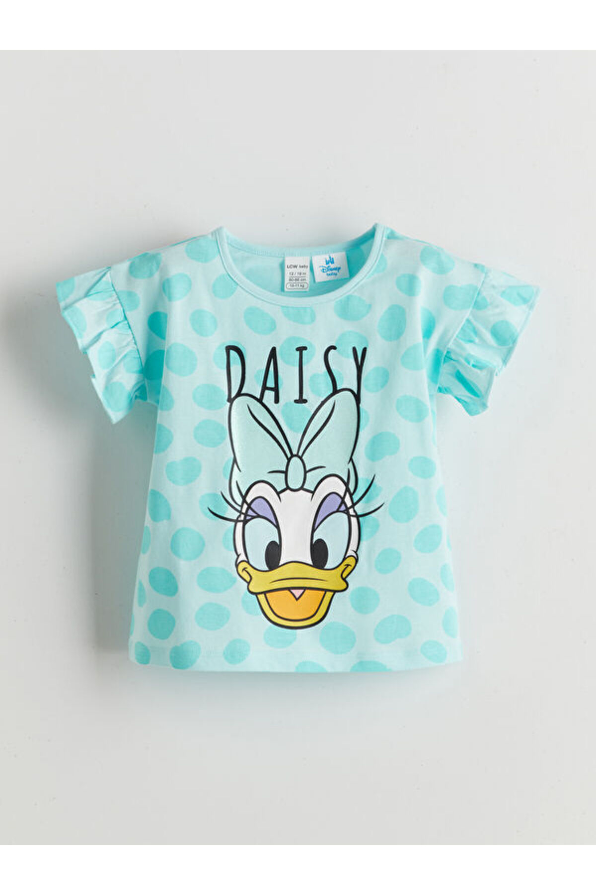 LC Waikiki Freezen Store'dan Eşsiz Ürünler I Daisy Duck Baskılı Kız Bebek Şortlu Pijama Takımı fotoğrafı 2 (önizleme)