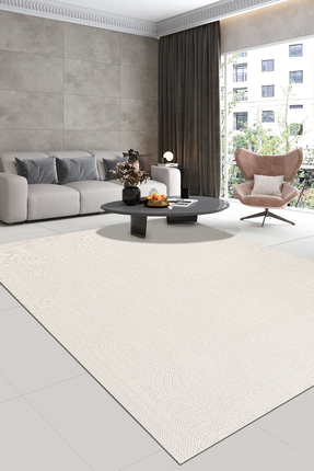 Halispecial Valys Sisal Tarz -Krem-Dekoratif-Salon,Oturma Odası-Koridor-Halı–...