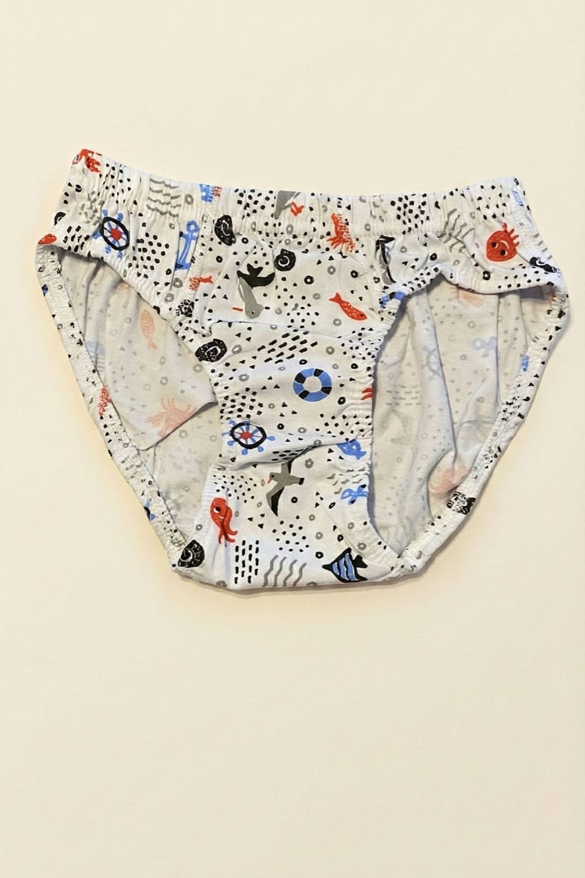 Tutku 5’li Paket Erkek Bebek Pamuklu Külot Seti - Karma Desenli Renkli Çocuk İç Çamaşırı Paketi fotoğrafı 6 (önizleme)