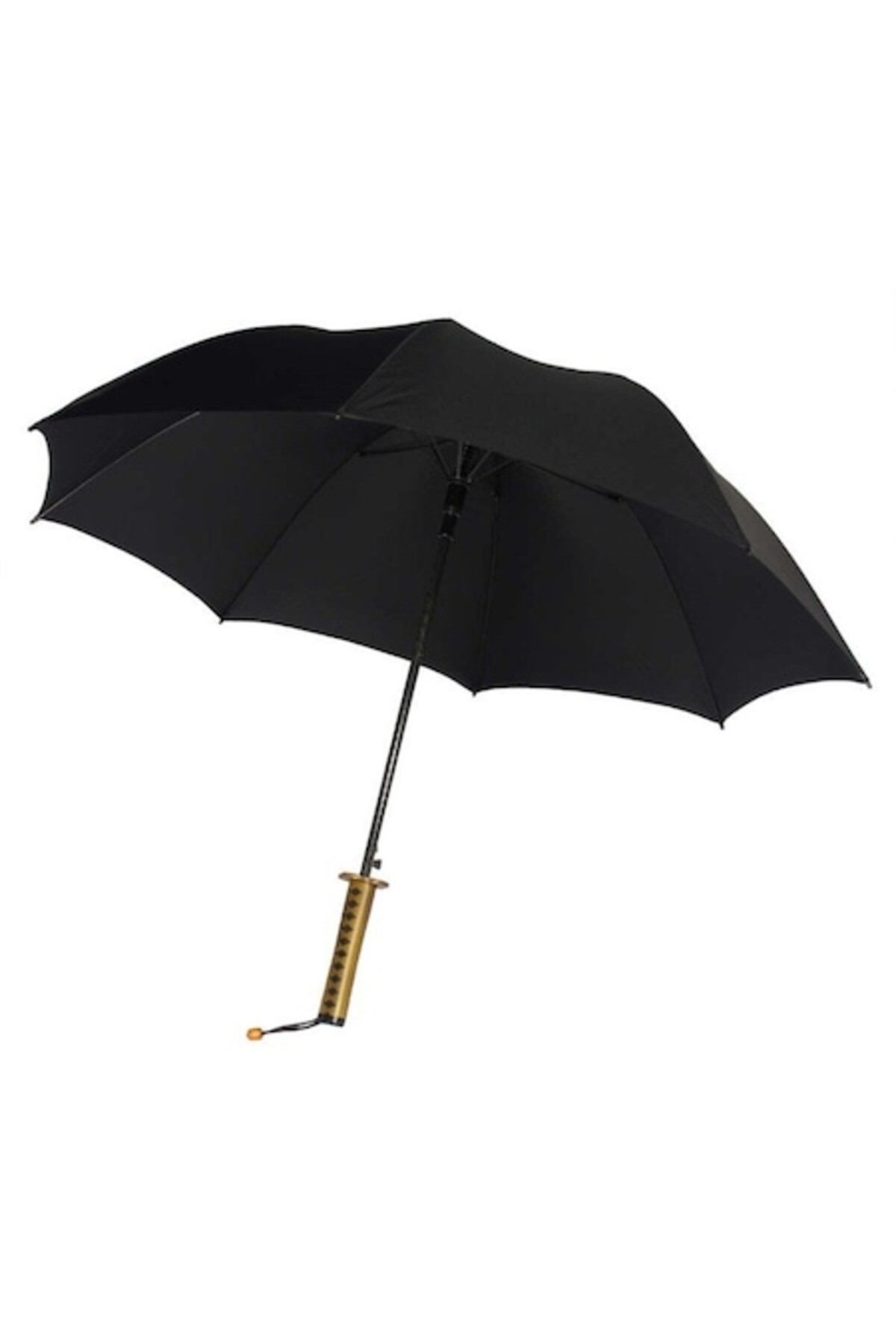 Umbrelă Ninja Neagră XXL, 124 cm q3
