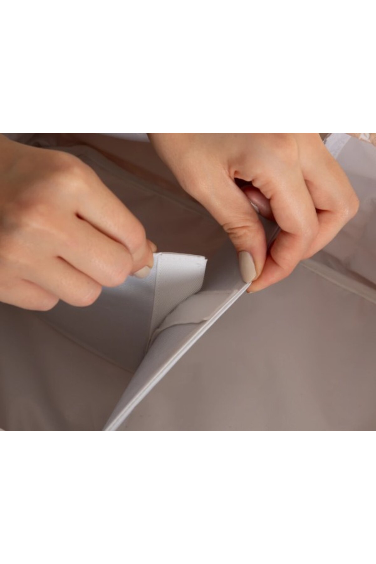 isiltikidsmoda Katlamalı Anne & Bebek Organizer 795 Somon Çiçek fotoğrafı 4 (önizleme)