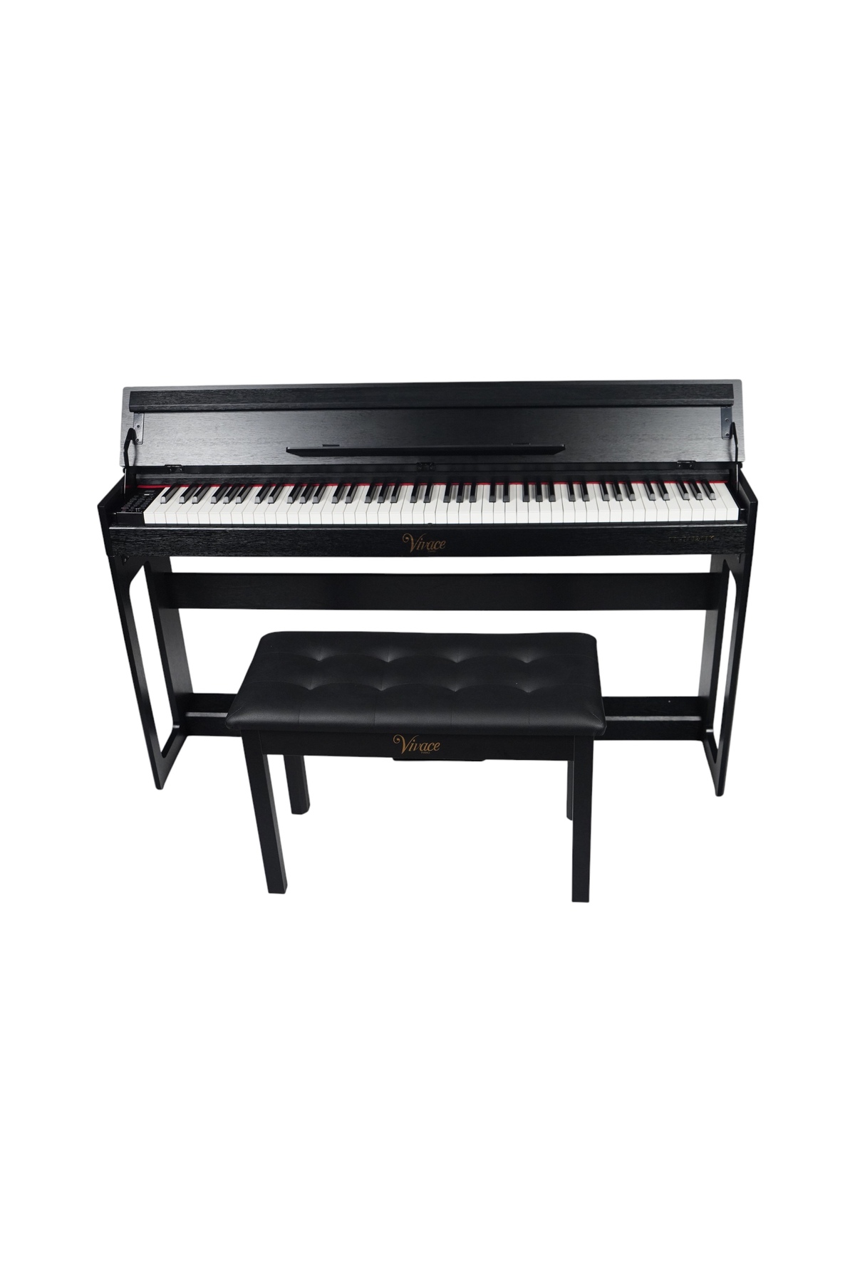 Furia Vivace Piano VX-D1920BK Mat Siyah Dijital Piyano Full Setli