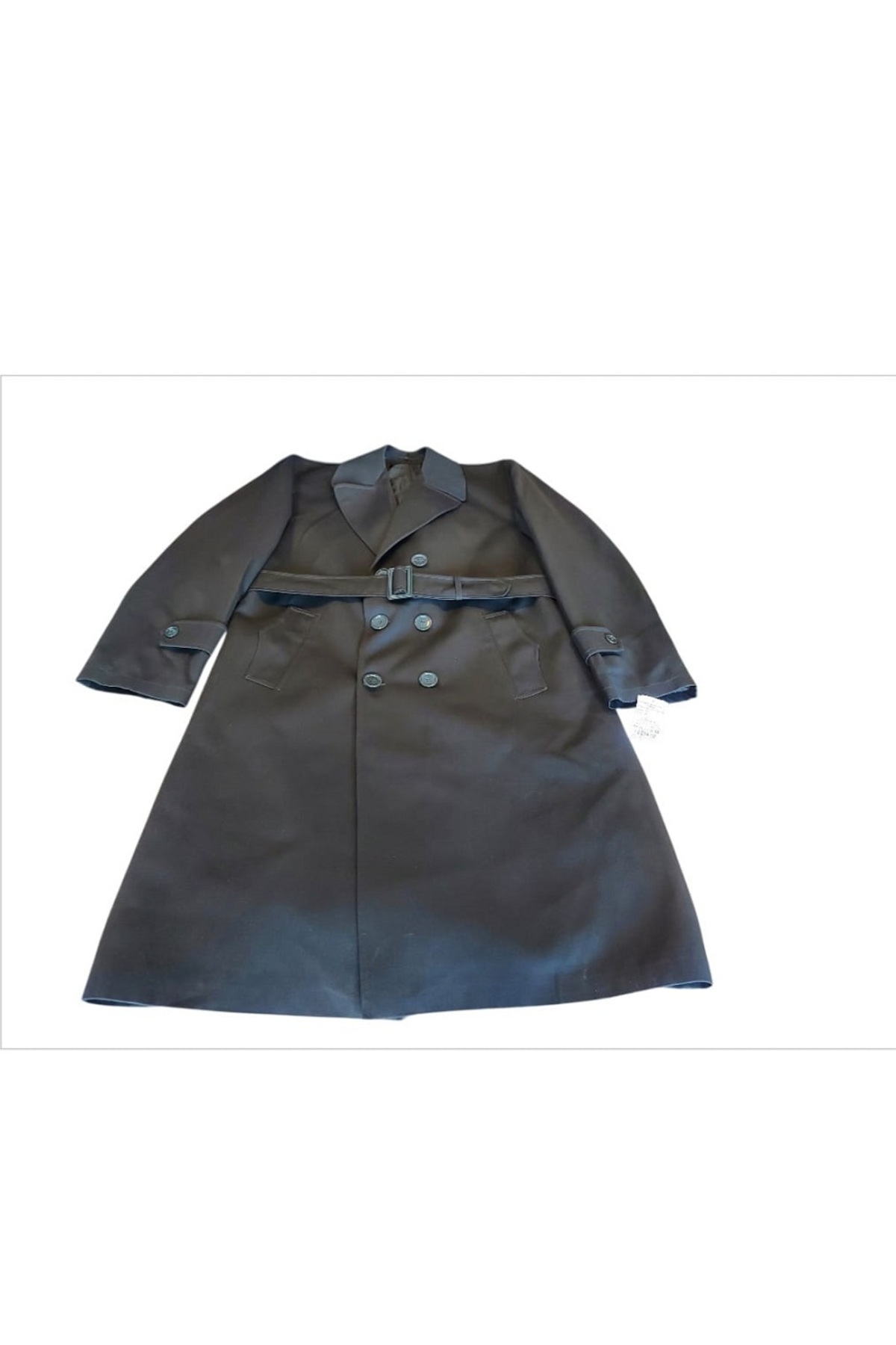 kho military design Haki Renk Pardesü (Trençkot) Apoletsiz (51-B/L Beden) Sıfır Ürün görsel 7