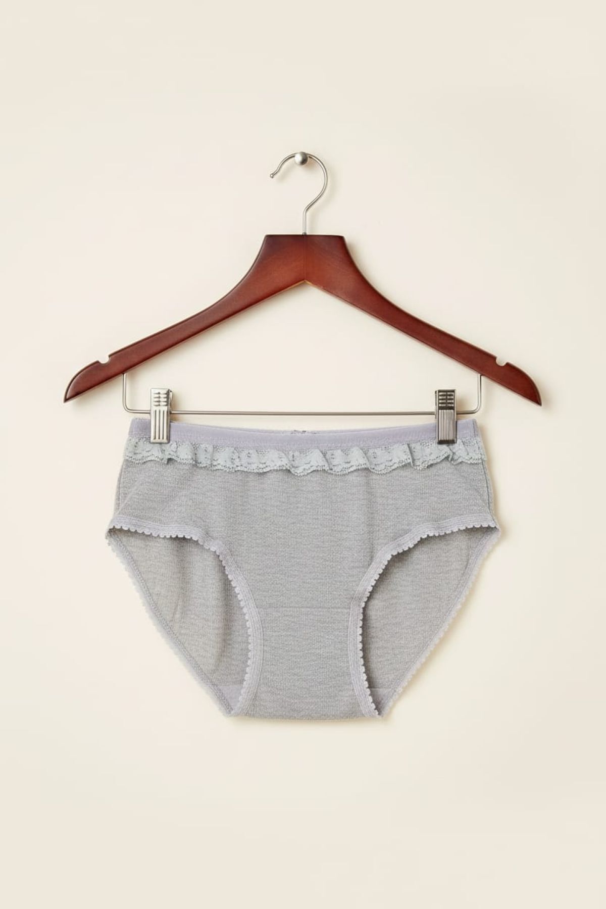 Tutku 5'li Paket Kız Bebek Pamuklu Yüksek Bel Dantelli Külot Seti - Yumuşak Lastikli fotoğrafı 7 (önizleme)