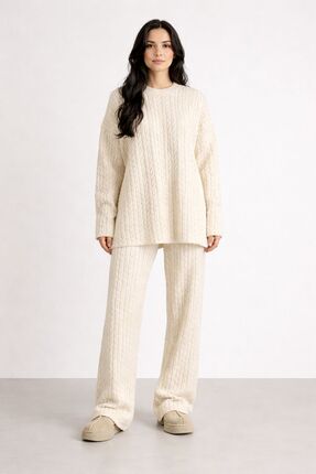 Tavie Saç örgü kemerli ikili takım-taş - STD