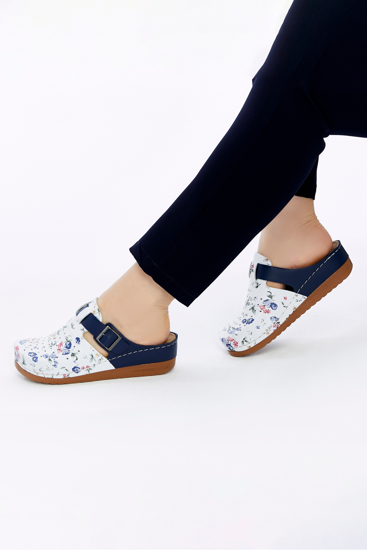 Women Anatomical Closed Front Comfort Comfortable Women Nurse Casual Home Sabo Slippers