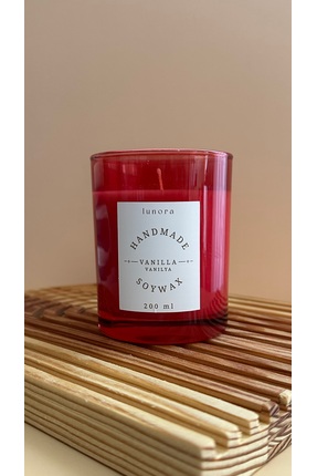 Lunora Vanilya Kokulu Soya Wax Mum - 200 ml