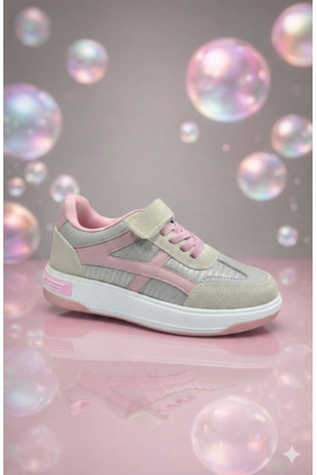 ORELİON Premium Günlük Çocuk Spor Ayakkabı Cırtlı & Bağcıklı Hafif ve Esnek T...