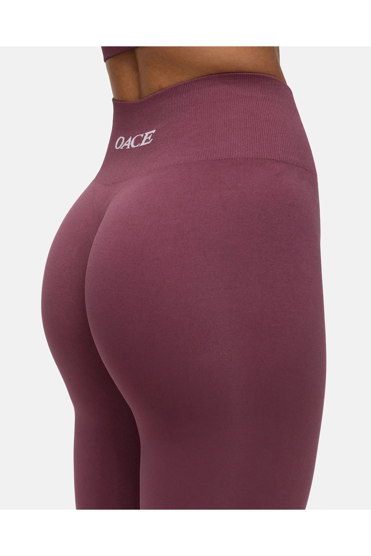baim x Scrunch Seamless Düz Büzgülü Toparlayıcı Push Up Sporcu Tayt görsel 3