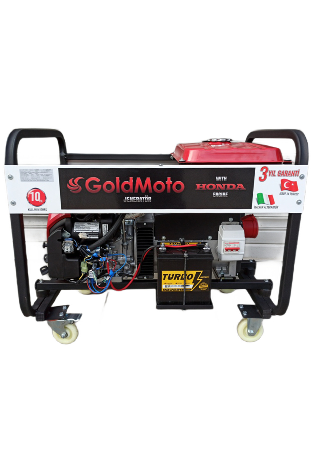 gold moto GoldMoto GM16TBJH Marşlı Trifaze 14 Kva Benzinli