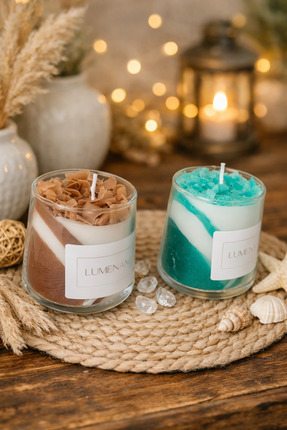 LUMENADA Kokulu Renkli Mum