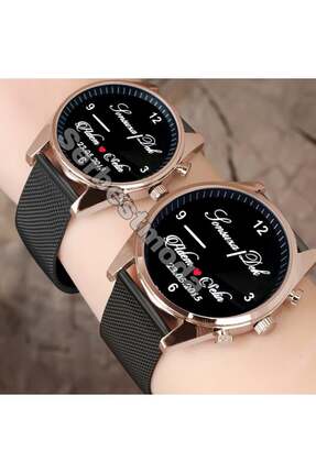 serbestmoda Sevgili Saatleri Kişiye Özel İsimli Saatler Erkek Kol Saati Hediy...