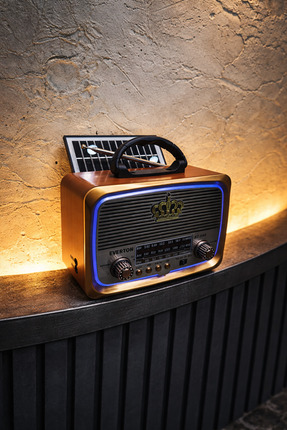 MEMİTA Everton rt-849 usb am-sw-fm bluetooth panelli nostalji radyo