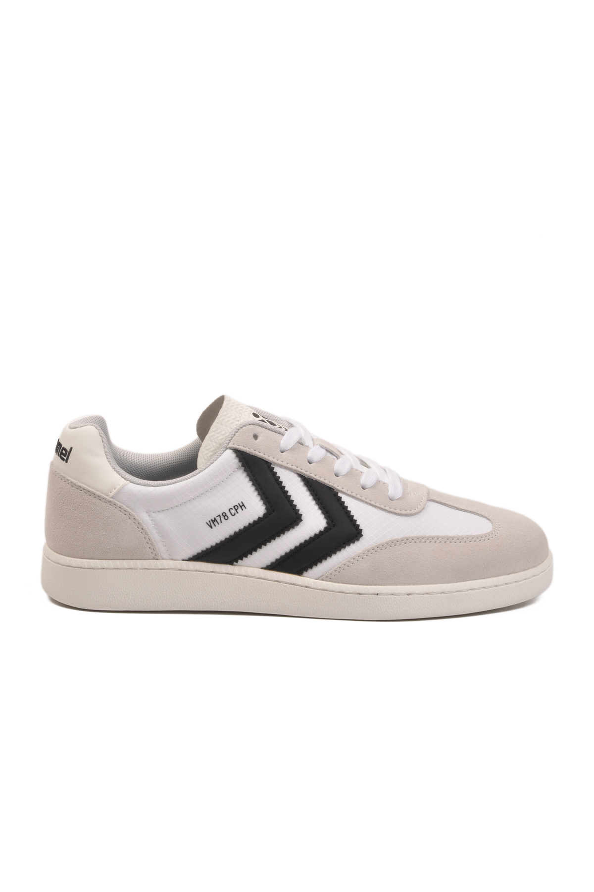 کفش کتانی سفید-مشکی یونیسکس مدل 227912 VM78 هامل کفش اسنیکر hummel