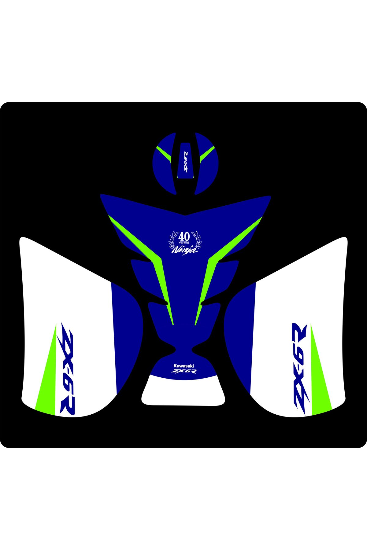 Kawasaki ZX-6R 40. Yıl Özel Tank Pad - Fiyatı, Yorumları