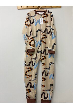 KEY KIDS Yılan 1 TOG Erkek Çocuk Uyku Tulumu %100 Pamuklu Fermuarlı 10 Yaş 12...