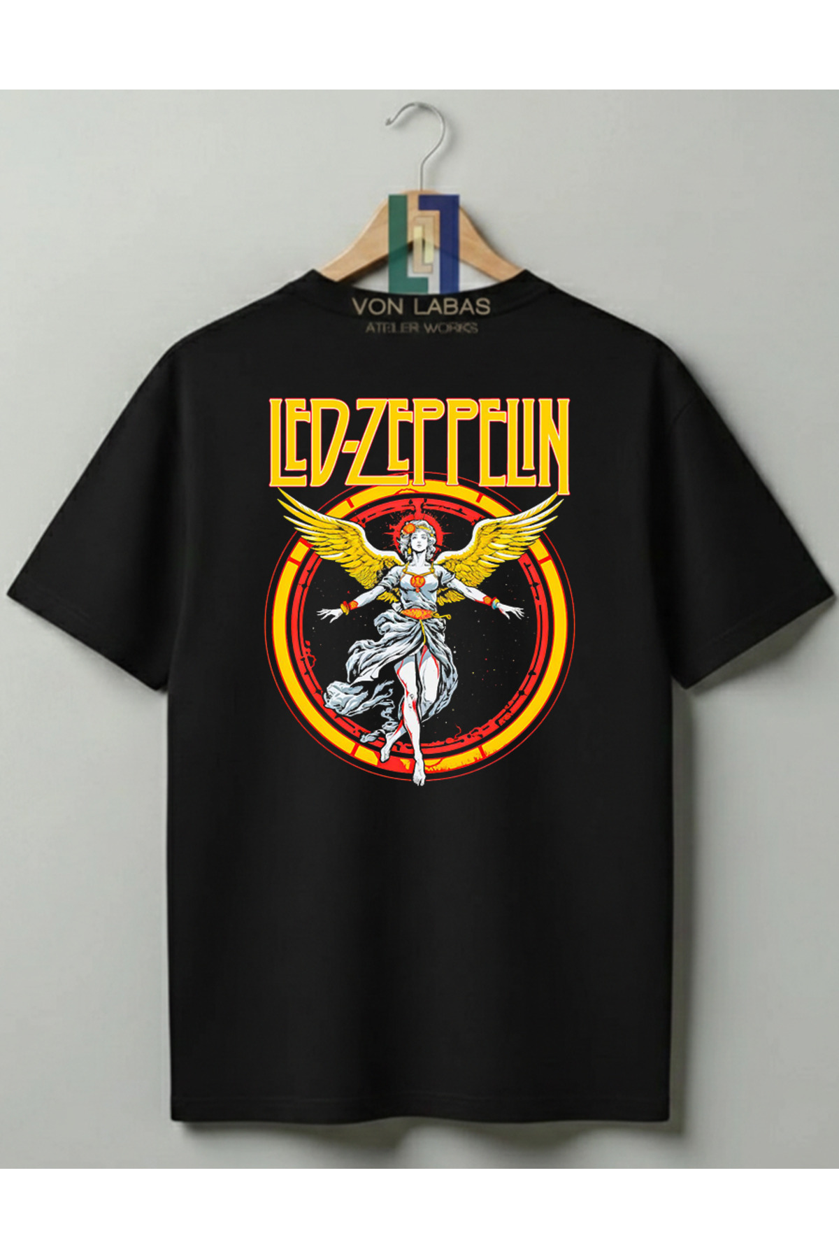 Grafftee Clothing Led Zeppelin Tasarımlı Unisex %100 Pamuklu