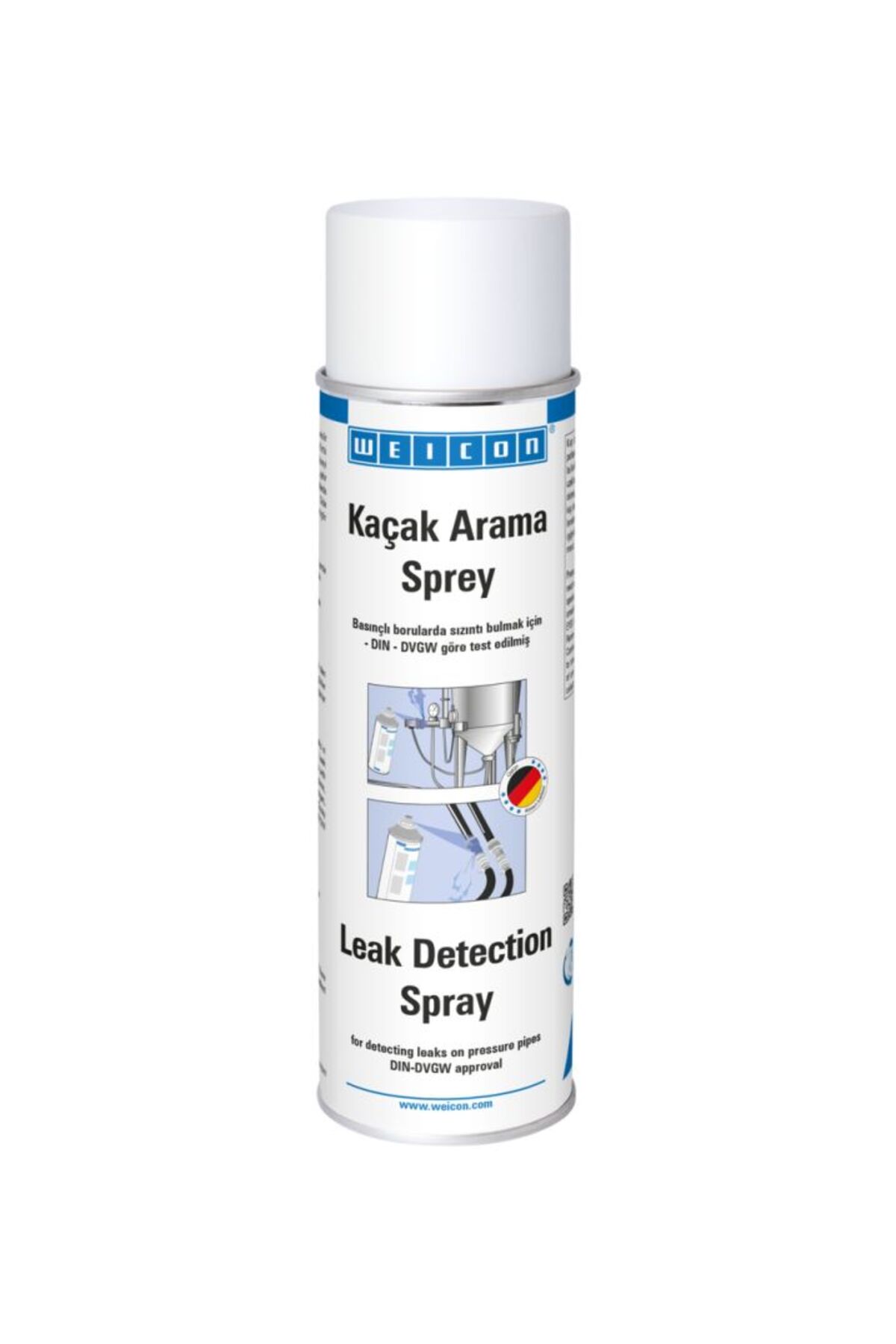 Kaçak Arama Sprey – Gaz ve Basınçlı Sistemler İçin Sızıntı Tespit Spreyi