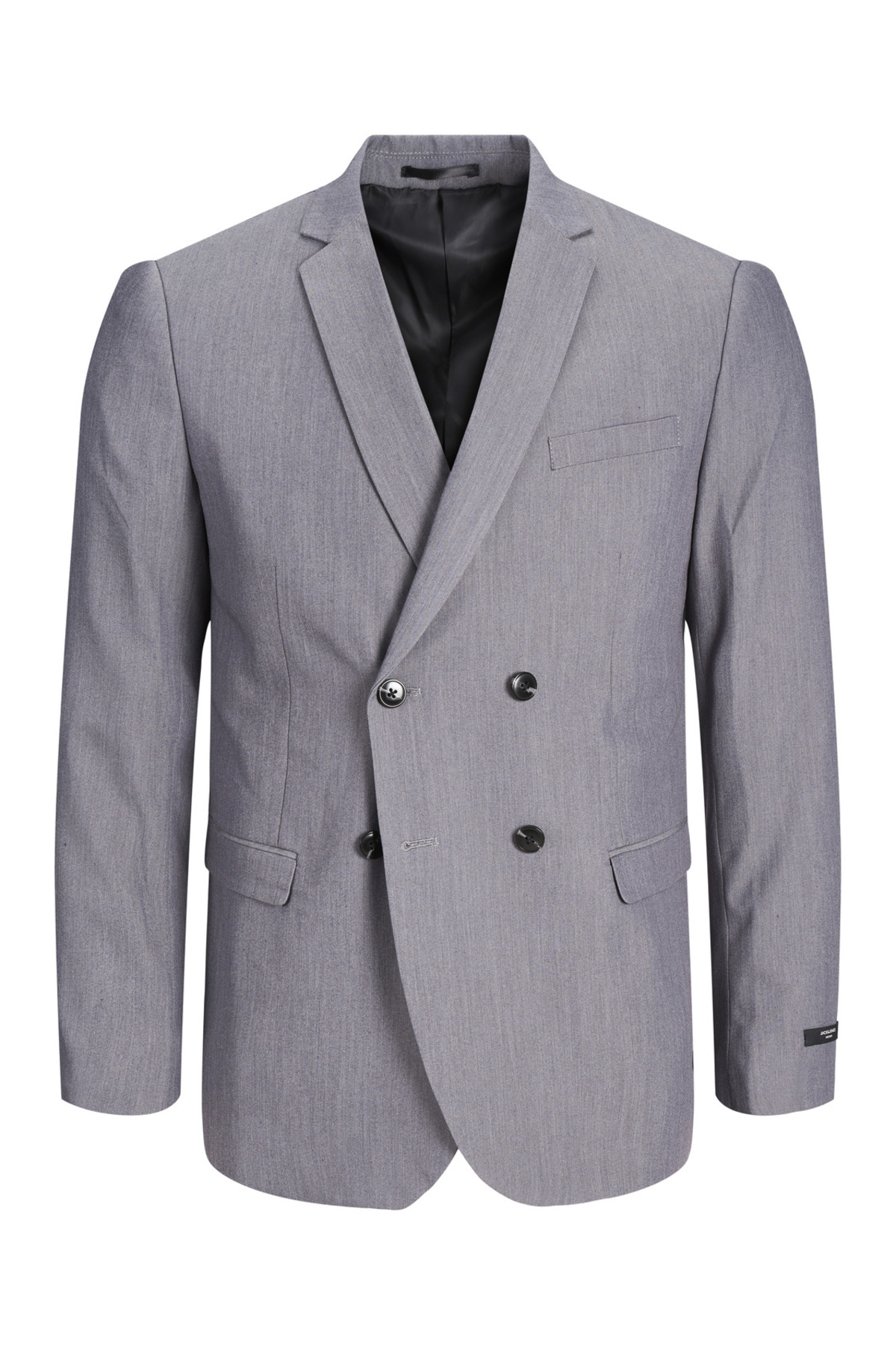 ژاکت مردانه تابستانی جک اند جونز مدل Slim Fit Light Grey-Melange کد 12215745 جک اند جونز کت بلیزر Jack & Jones