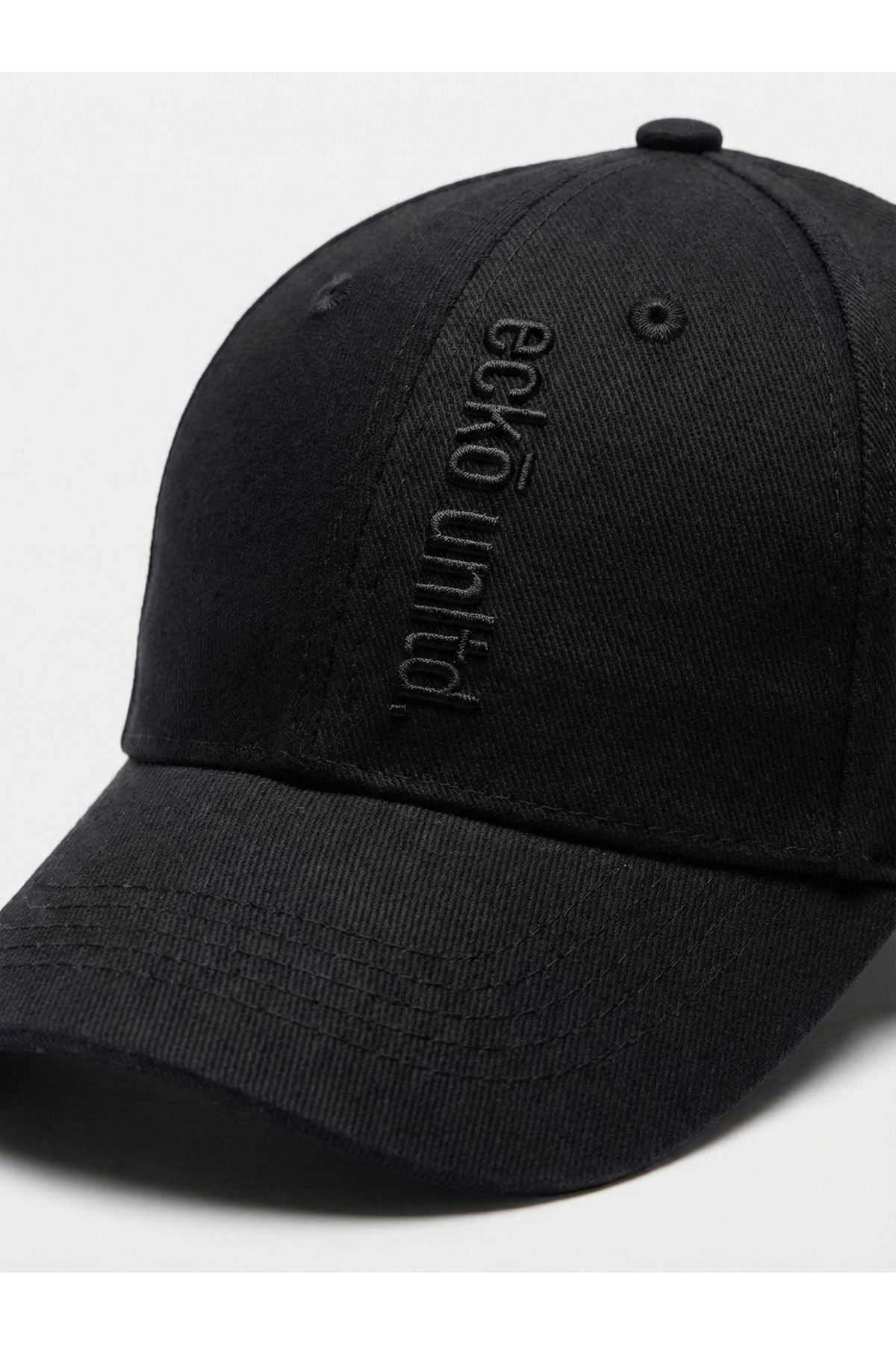 ecko unltd. BARTOLO Siyah Baseball Cap Nakışlı Unisex Şapka görsel 4