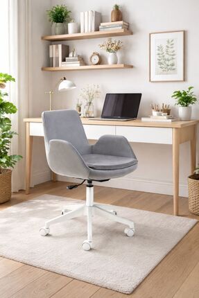 MARKAELZ PESCADO BEYAZ AYAKLI ÇALIŞMA SANDALYESİ