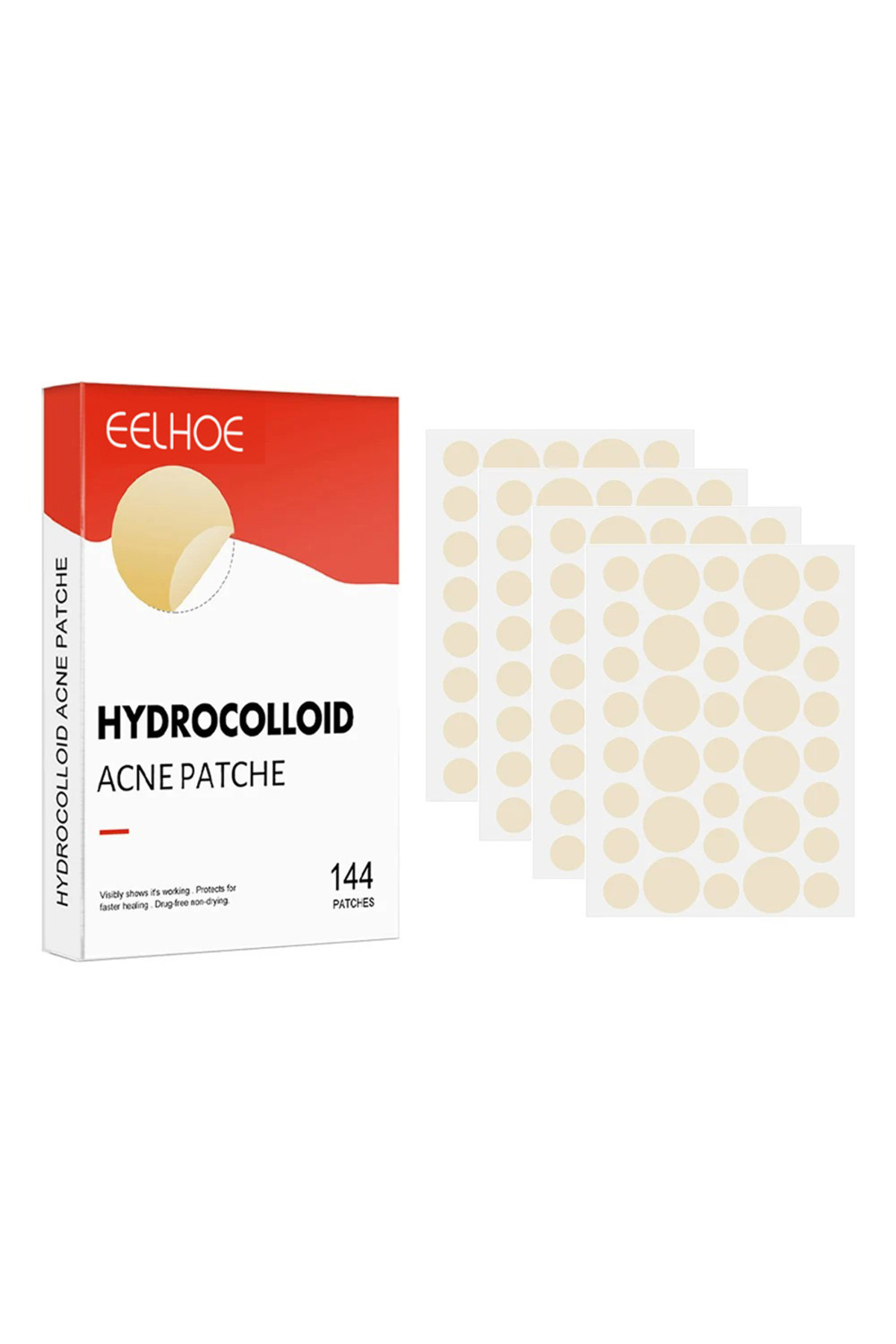 Choice1 1 Box 144pcs Face Acne Patch Invisible Skin Care Pimple Acne Patches ...