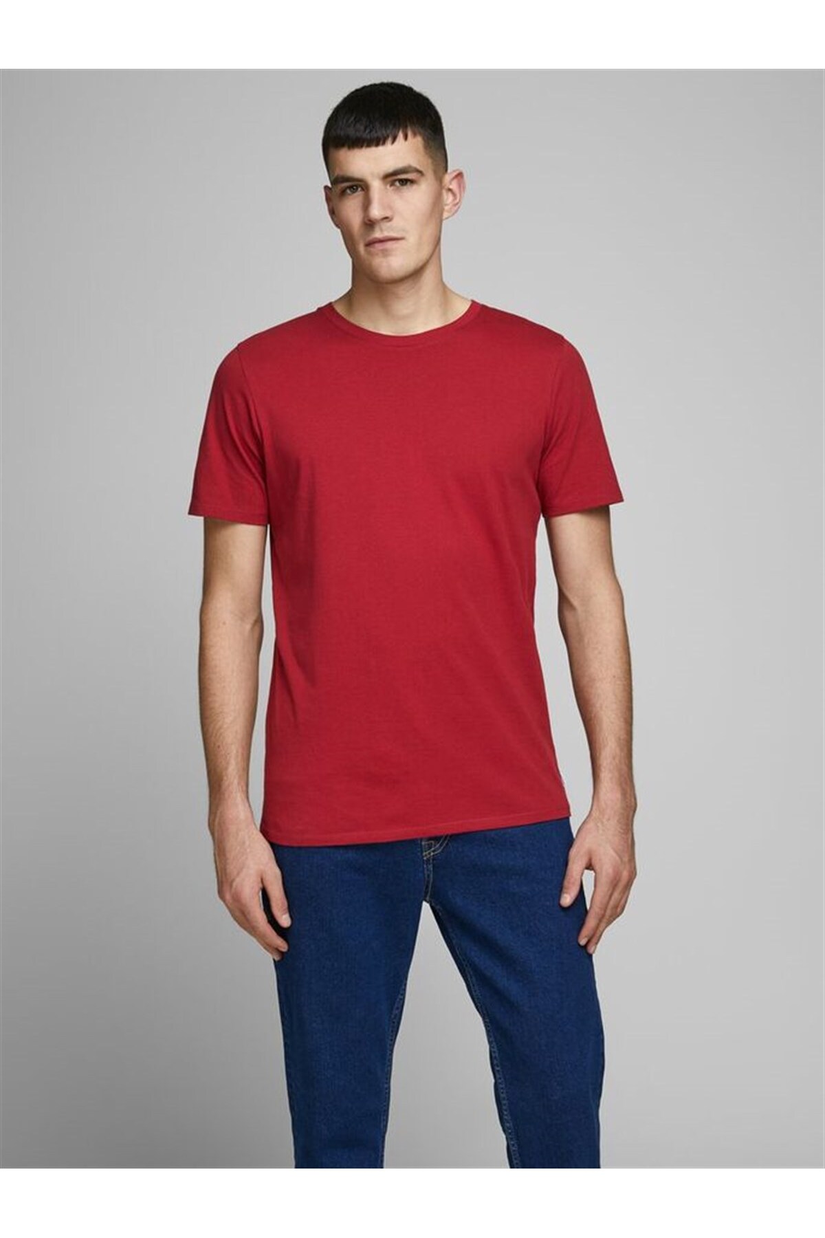 جک اند جونز تی شرت مردانه جک اند جونز مدل Jjeorganic Basic Tee SS O-Neck Noos-12156101
