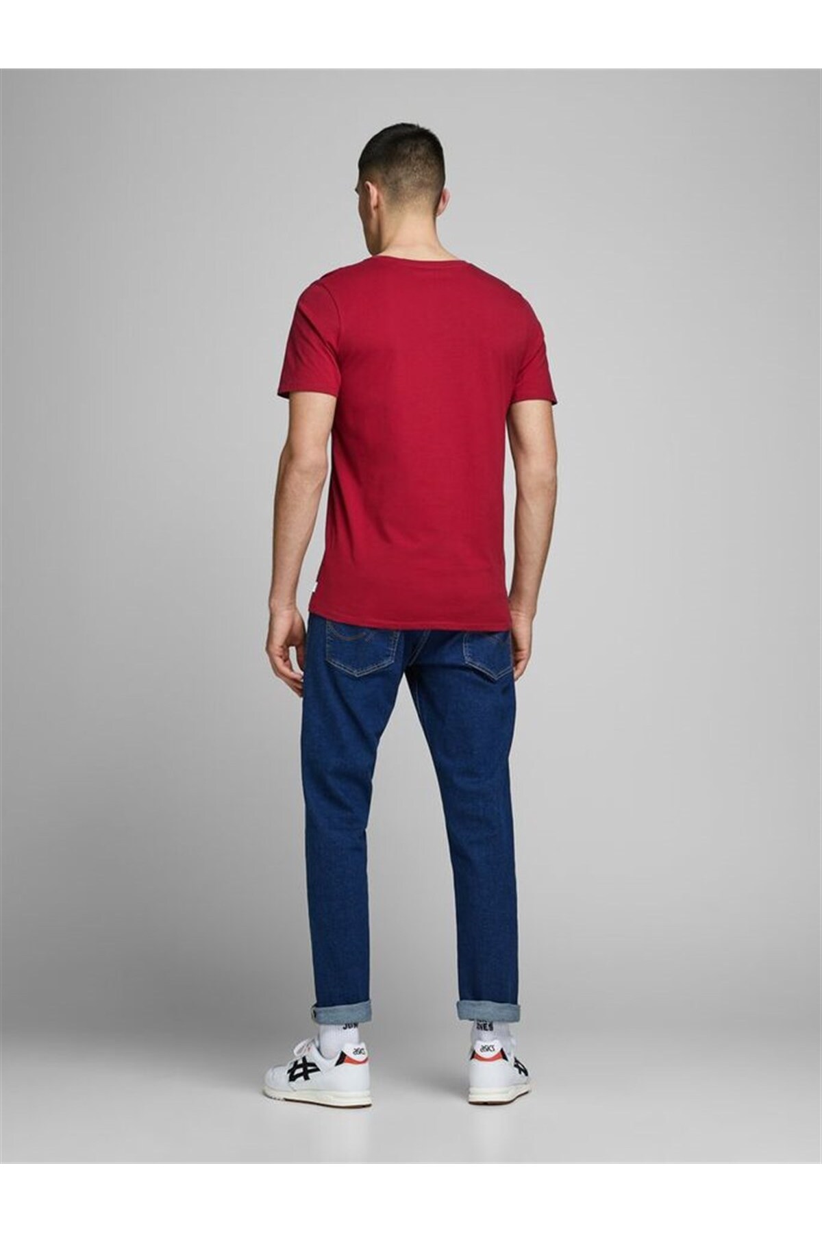 تیشرت مردانه راسته آستین کوتاه | جک اند جونز Jack & Jones 12156101 - تصویر 4
