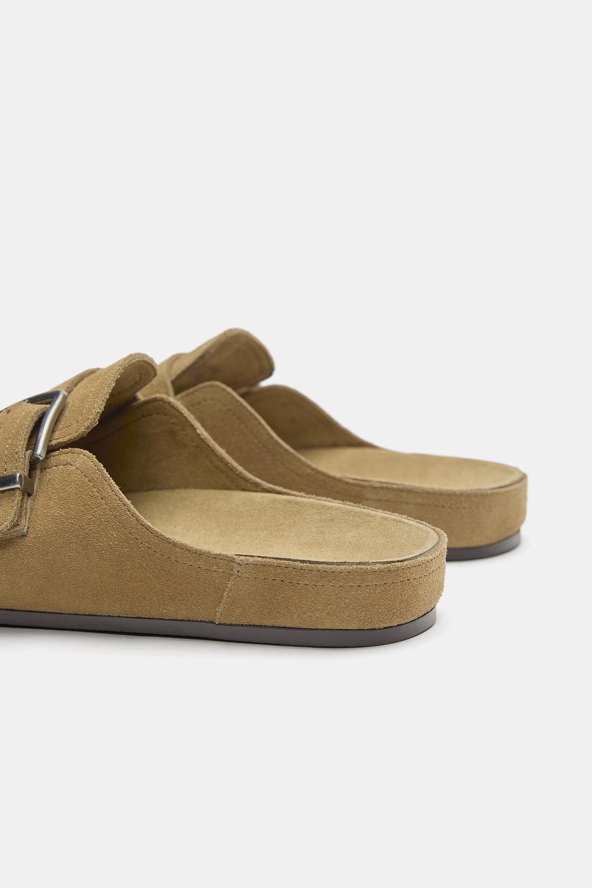 Pull & Bear Tokalı deri sabo görsel 3