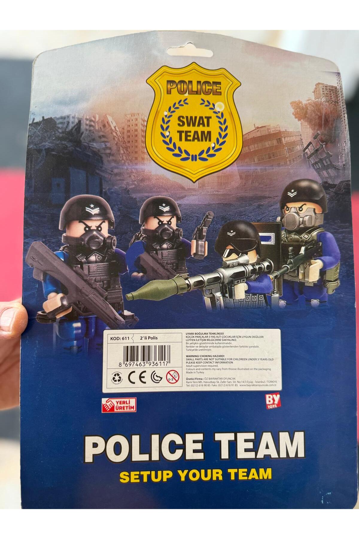 bytoys polis ve asker timi aksesurları oyunu 12 parça - Fiyatı