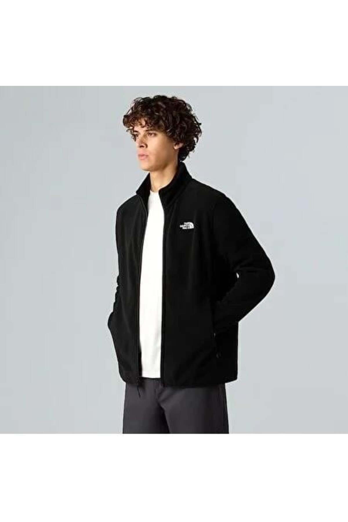M Glacıer Fleece Erkek Mont NF0A8D0RJK31 — رنگارنگ — تصویر 2 از 4