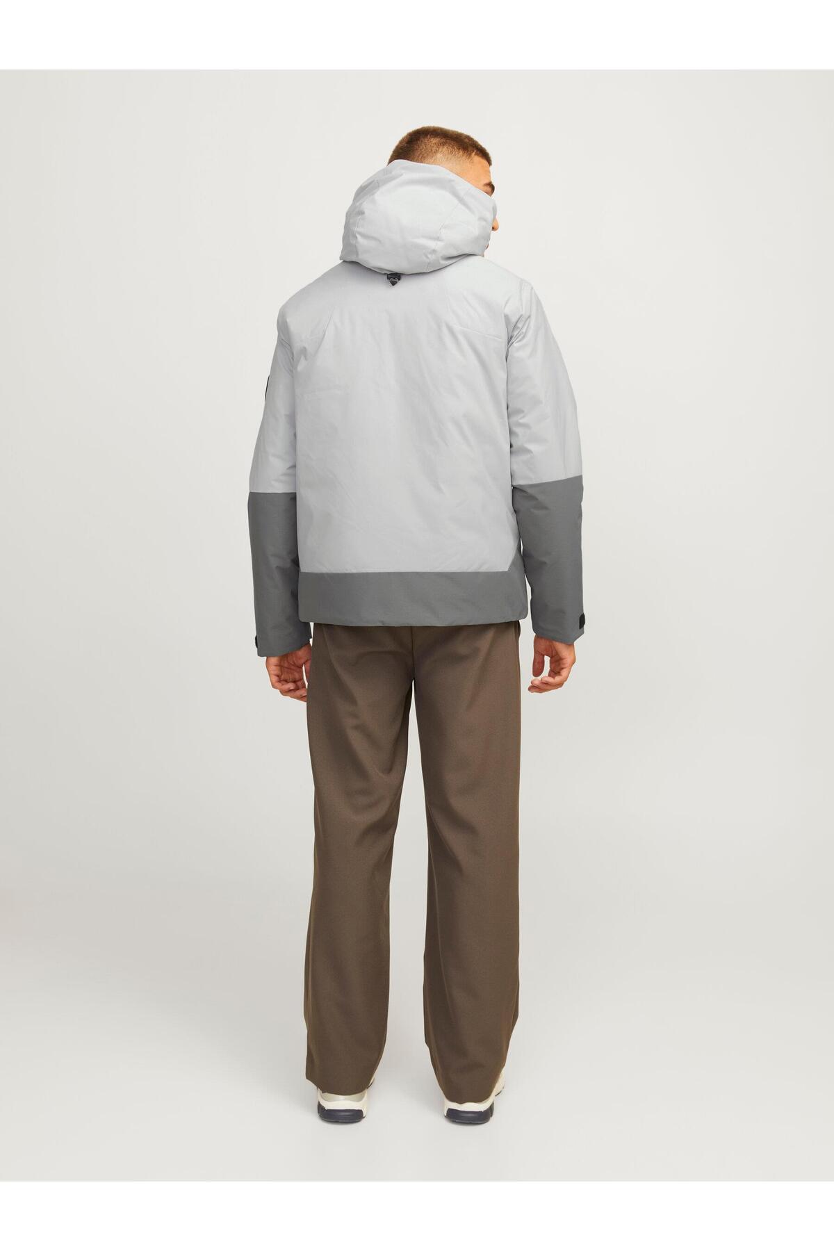 کاپشن مردانه راسته آستین استاندارد | جک اند جونز Jack & Jones TYCDC0618853778E08 - تصویر 2